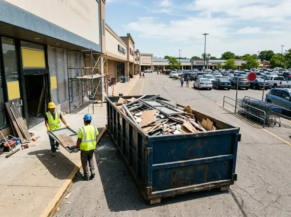 retail-store-renovation-debris-003 — frequently asked questions, Roll-off Dumpster Rentals in Bayou La Batre, AL